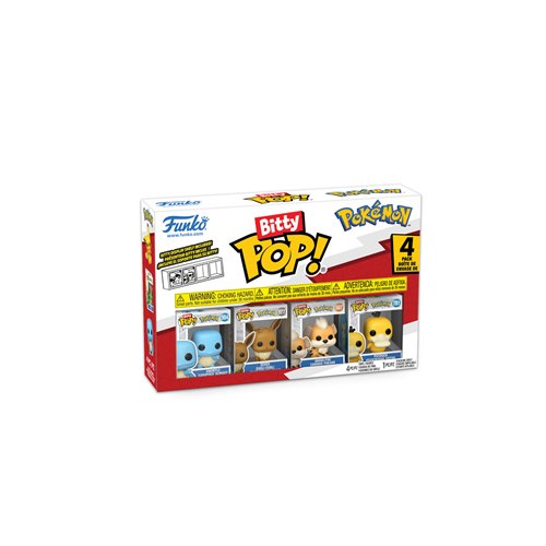 Pokemon Funko Bitty Pop! Mini-Figure 4-Pack