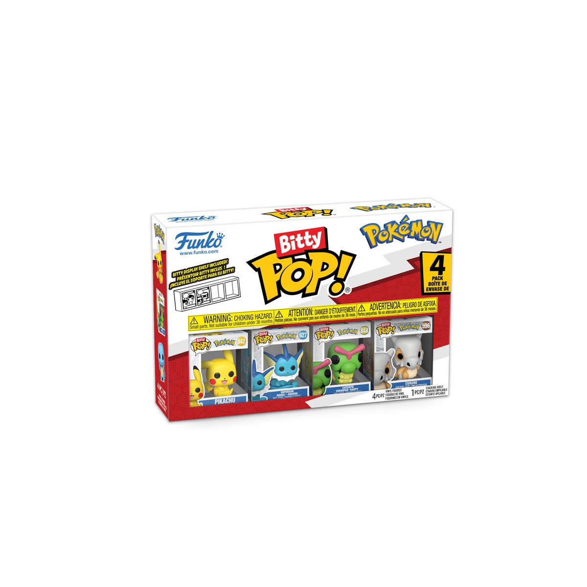 Pokemon Funko Bitty Pop! Mini-Figure 4-Pack