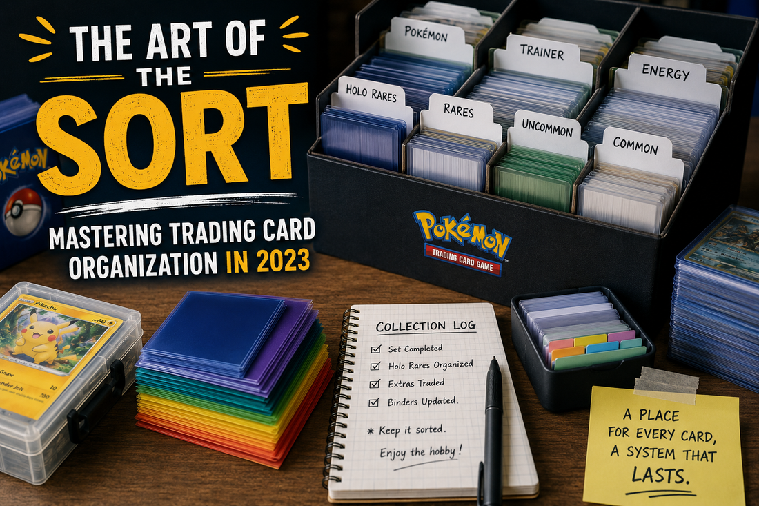 The Art of the Sort: Mastering Trading Card Organization in 2023