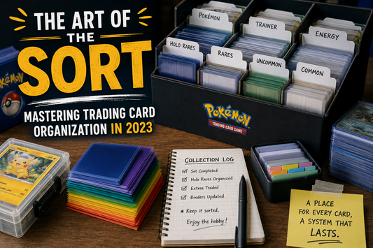The Art of the Sort: Mastering Trading Card Organization in 2023