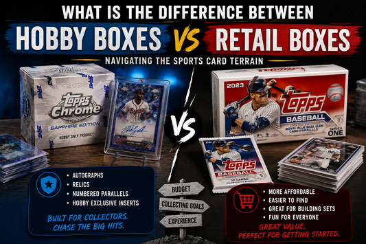 What is the difference between Hobby Boxes vs. Retail Boxes: Navigating the Sports Card Terrain
