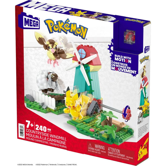 MEGA Pokemon Adventure Builder Countryside Windmill Set