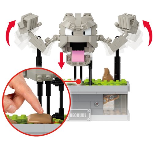 MEGA Pokémon Mini Motion Geodude Building Set