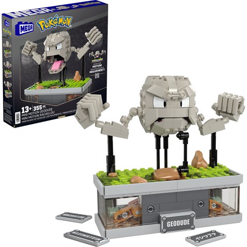 MEGA Pokémon Mini Motion Geodude Building Set