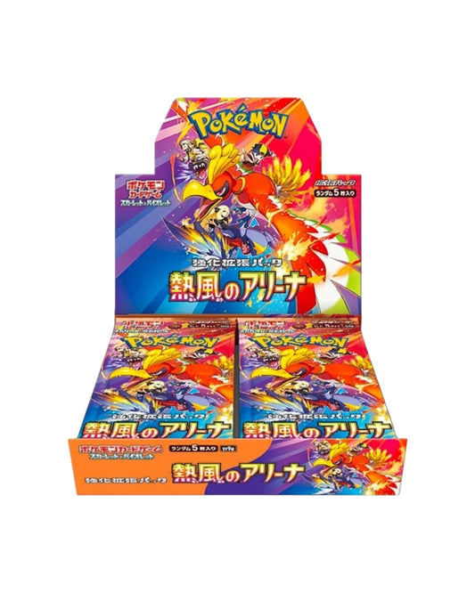 Pokemon Scarlet & Violet: Heat Wave Arena Booster Box (Japanese)