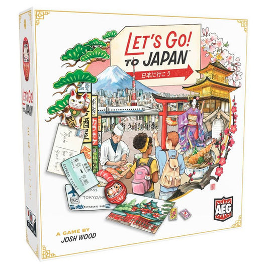 Let's Go! To Japan Board Game