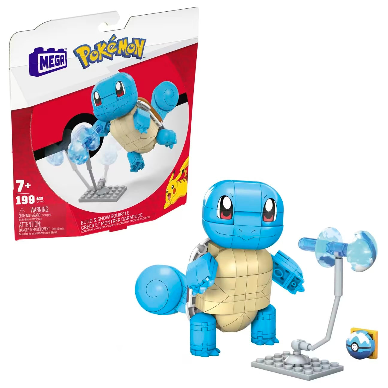 MEGA Pokémon Build and Show Squirtle