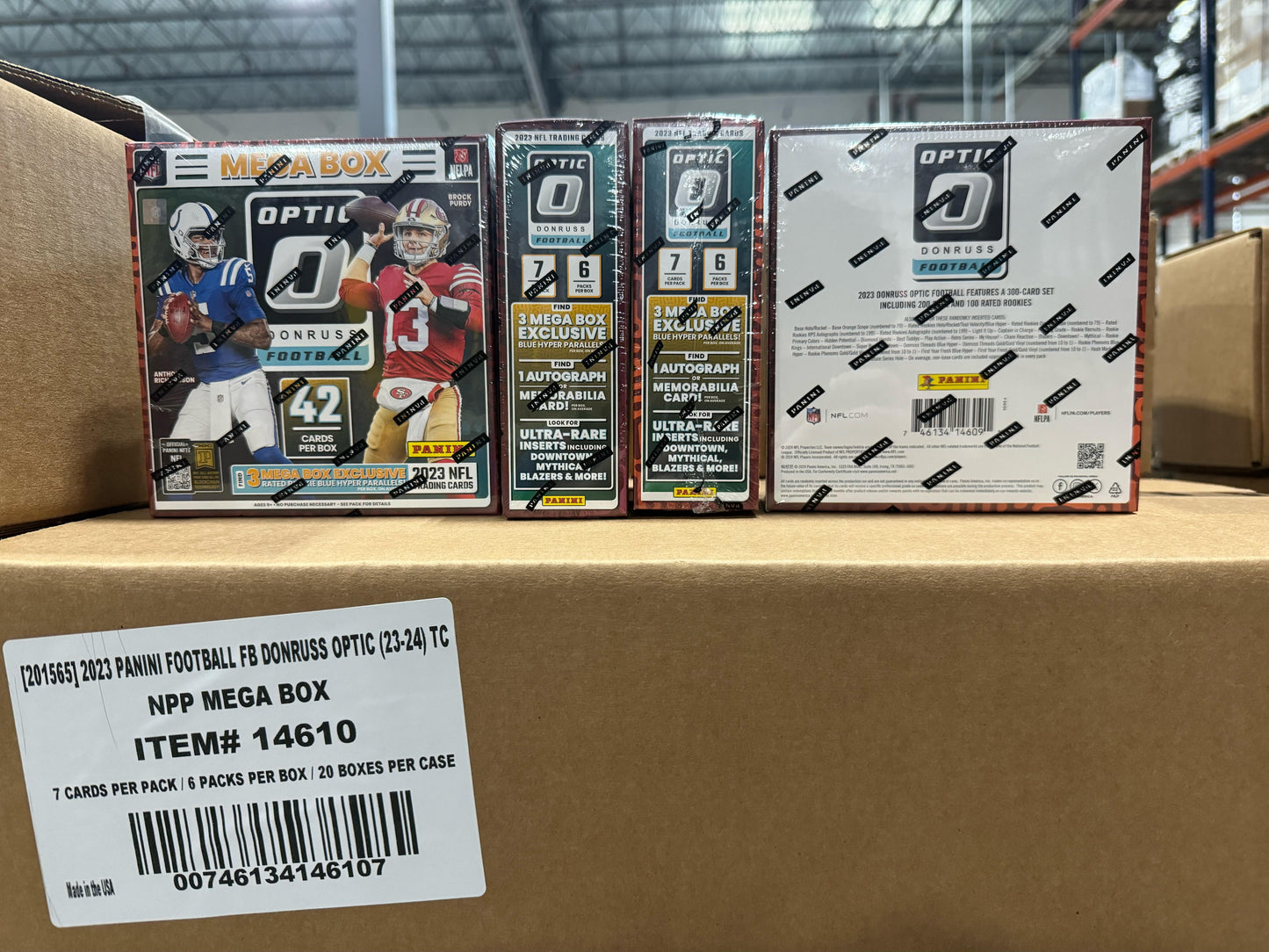 2023 Panini Donruss Optic Football Mega Box